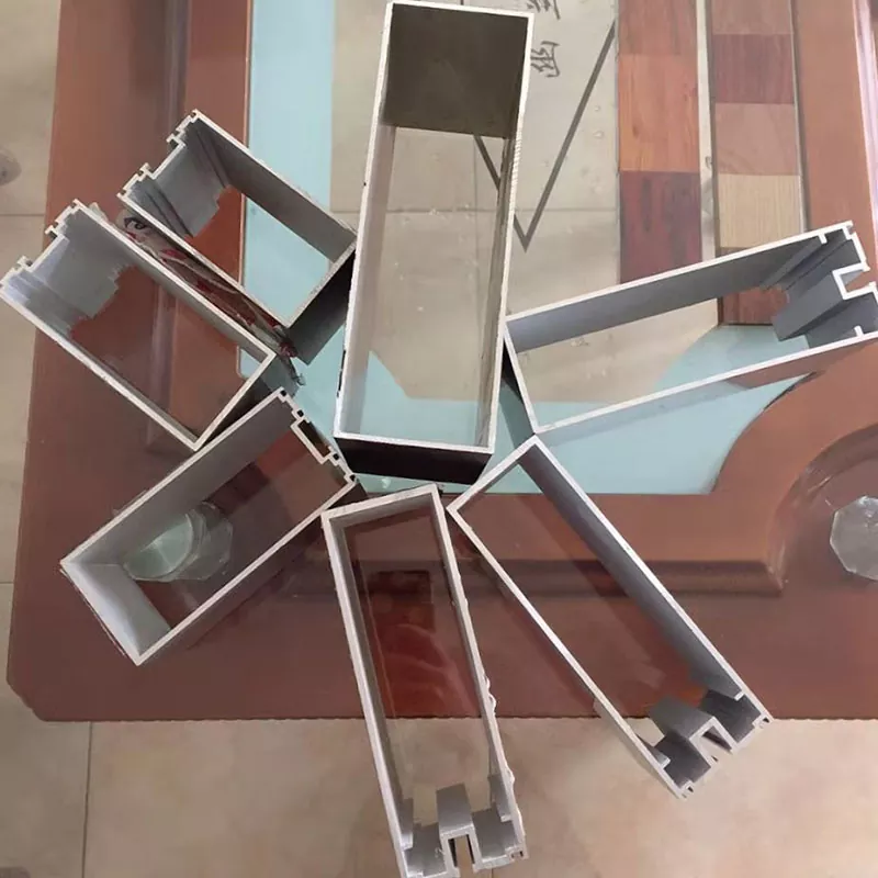 Powder-coated Hidden Frame Curtain Wall Profile